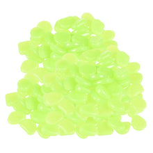 Load image into Gallery viewer, 50Pcs Glow in the Dark Garden Pebbles Glow Stones Rocks for Walkways Garden Path Patio Lawn Garden Yard Decor Luminous stones

